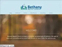 Sites similar to bethanybaptistcares.org