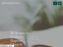 Sites similar to bethanybaptistchurch.us