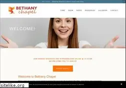 Sites similar to bethanychapel.com