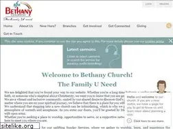 Sites similar to bethanychurches.org