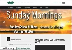 Sites similar to bethanycommunitychurch.org