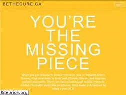 Sites similar to bethecure.ca
