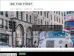 Sites similar to bethefirst.com