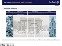 Sites similar to bethel-historisch.de