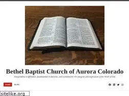 Sites similar to bethelbaptistaurora.org