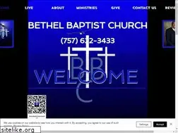 Sites similar to bethelbaptistchurchnorfolk.com