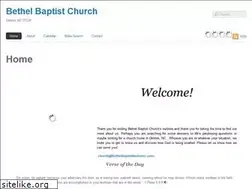 Sites similar to bethelbaptistdentonnc.com