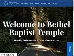 Sites similar to bethelbaptisttemple.org