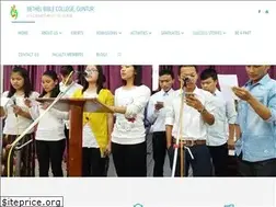Sites similar to bethelbiblecollege.edu.in