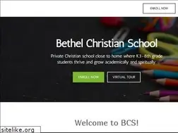 Sites similar to bethelchristianschool.com