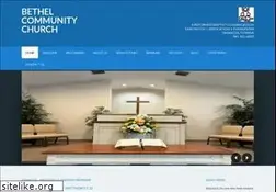 Sites similar to bethelcomchurch.org
