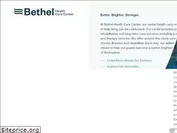 Sites similar to bethelhealthcare.com
