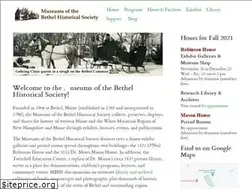 Sites similar to bethelhistorical.org