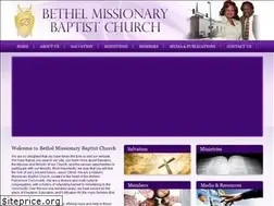 Sites similar to bethelmbc.net
