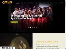 Sites similar to bethelmusic.org