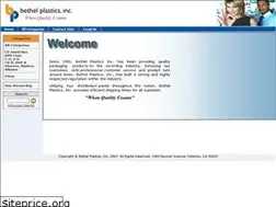 Sites similar to bethelplastics.com