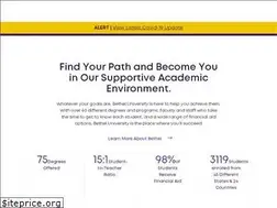Sites similar to bethelu.edu