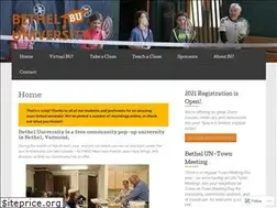 Sites similar to betheluniversityvt.org
