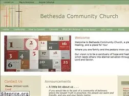 Sites similar to bethesdacommunitychurch.org