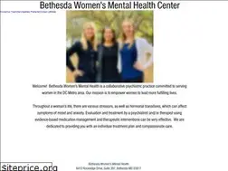 Sites similar to bethesdawomensmentalhealth.com