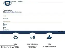 Sites similar to bethevoice.com.sg