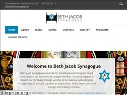 Sites similar to bethjacobsynagogue.ca