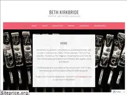 Sites similar to bethkirkbride.com