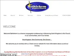 Sites similar to bethlehembaptist.com