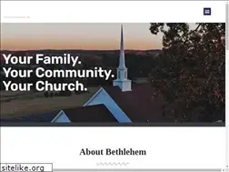 Sites similar to bethlehembaptistchurch.info