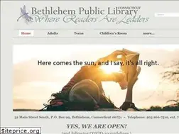 Sites similar to bethlehemlibraryct.org