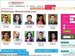 Sites similar to bethlehemmatrimonial.com