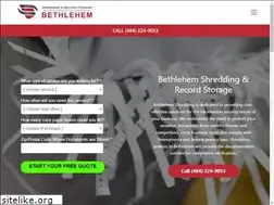 Sites similar to bethlehemshredding.com