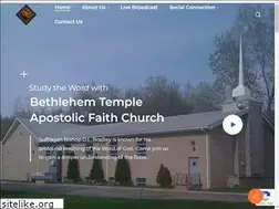 Sites similar to bethlehemtemple.org
