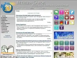 Sites similar to bethlen.hu