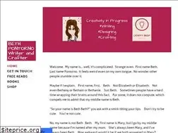 Sites similar to bethpontorno.com