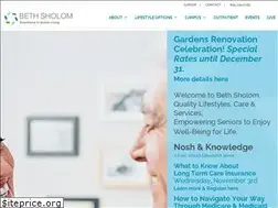Sites similar to bethsholomliving.org
