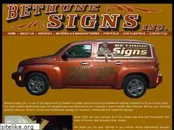 Sites similar to bethunesigns.com