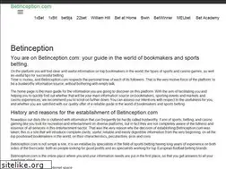 Sites similar to betinception.com