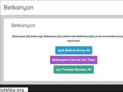 Sites similar to betkanyons.com