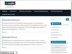 Sites similar to betmatikk.org