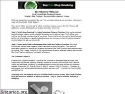 Sites similar to betobaccofree.com