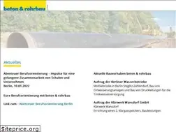 Sites similar to beton-rohrbau.de
