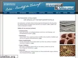 Sites similar to beton-stigloher.de