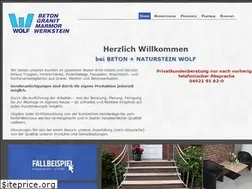 Sites similar to beton-wolf.de