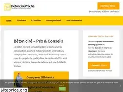 Sites similar to betoncireprix.be