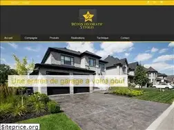Sites similar to betondecoratif.ca