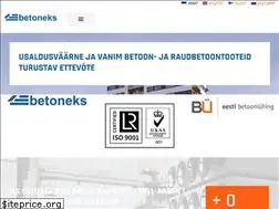 Sites similar to betoneks.ee