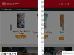 Sites similar to betoneshop.cz
