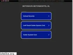 Sites similar to betonhuis-betonmortel.nl