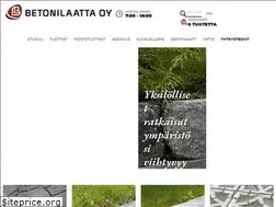 Sites similar to betonilaatta.fi